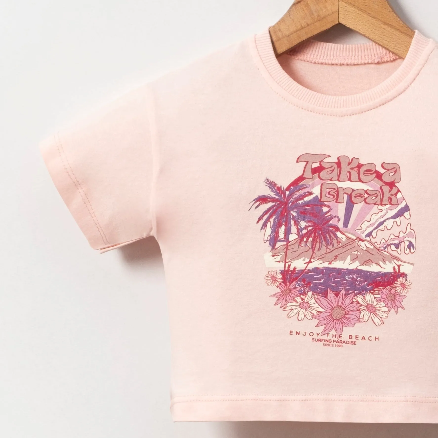 The Beach Bliss Girls Casual Set