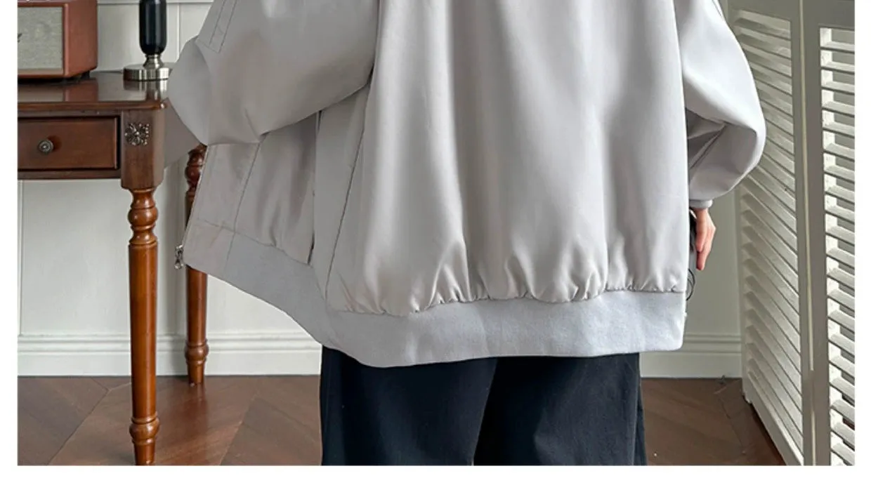 Trendy Spring and Autumn Loose Street Pilot Jacket